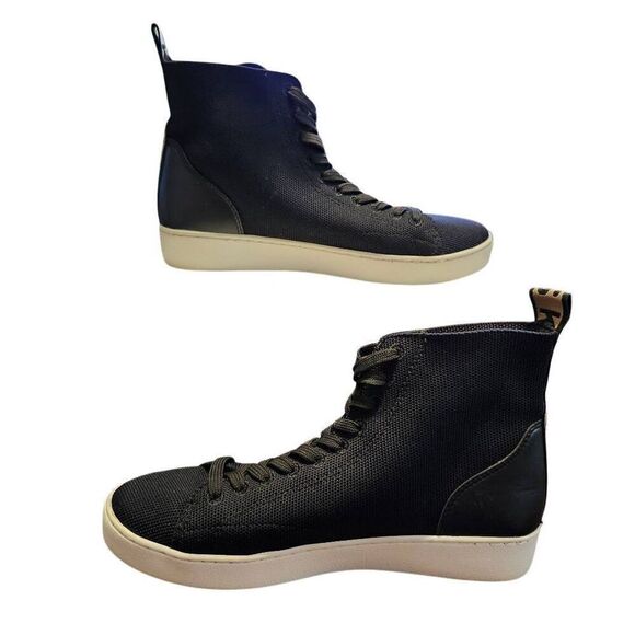 MICHAEL Michael Kors Womens Edie Black Casual and Fashion Sneakers Size 7.5 - Picture 1 of 6